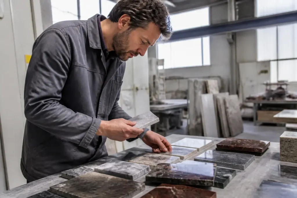 Chutes de marbre ou granit : comment bien choisir pour vos projets ?