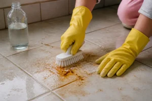 Comment enlever la rouille sur votre carrelage : nos meilleures méthodes